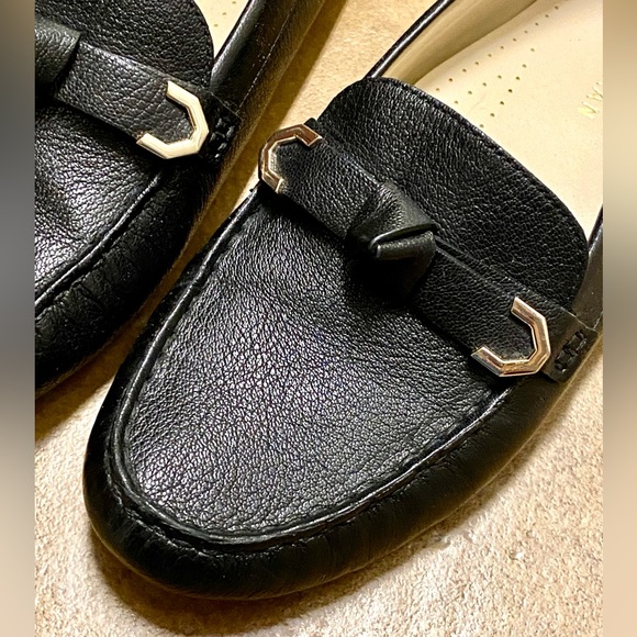 Cole Haan Evelyn Bow Driver Loafer 7.5 Black - Picture 4 of 10